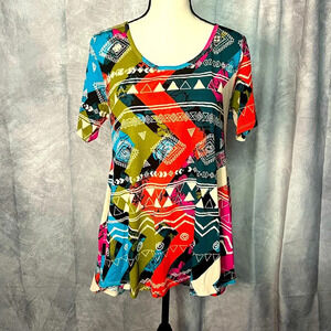 LuLaRoe Perfect T in Coral, Olive, Peach, Teal, Pink, and Blue - size XS
